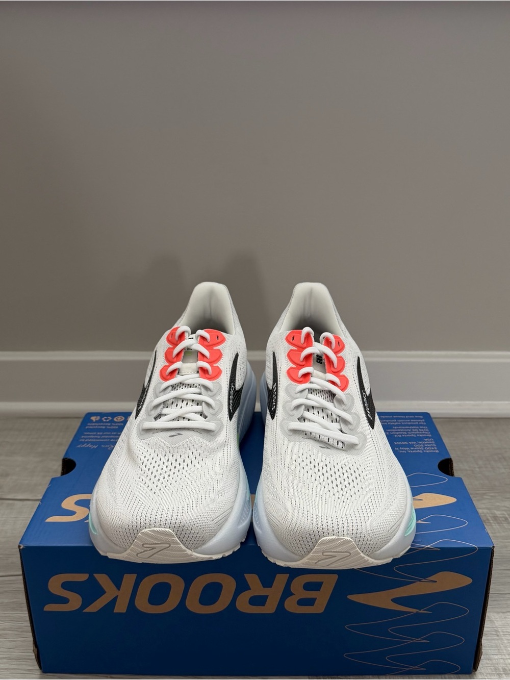 Brooks Ghost 17 “White/Pink Clay/Gecko” - Picture 3 of 5